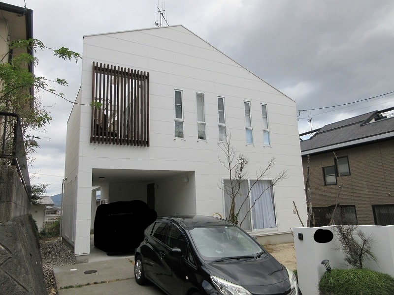 東広島市　外壁塗装　シーリング工事　施工完了